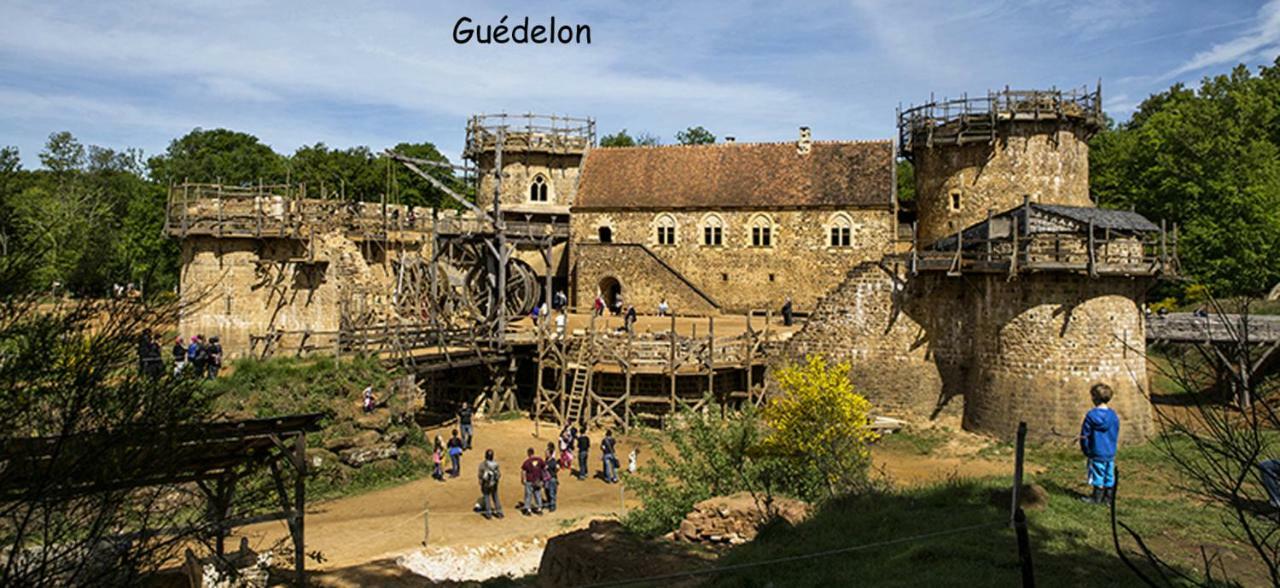 Gite En Forterre Druyes-les-Belles-Fontaines Buitenkant foto
